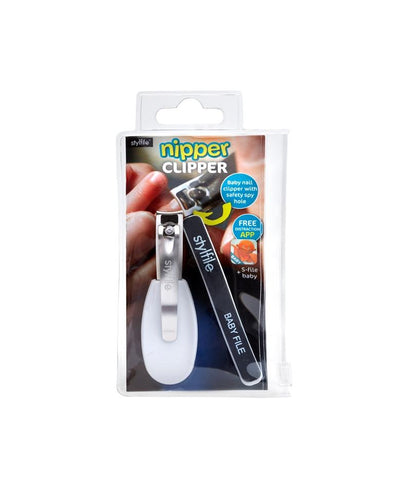 Stylfile Nipper Clipper - Baby nail clipper with safety spy hole