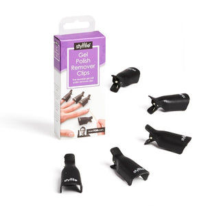 5x Stylfile Gel Nail Polish Remover Clips